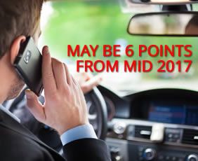 get a handsfree car kit to save you getting 6 points on your licence